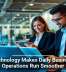 Technology Makes Daily Business Operations Run Smoother
